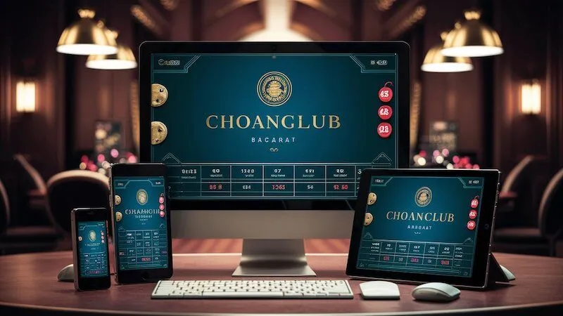 Giao diện đa nền tảng của ChoangClub trên máy tính, điện thoại và máy tính bảng