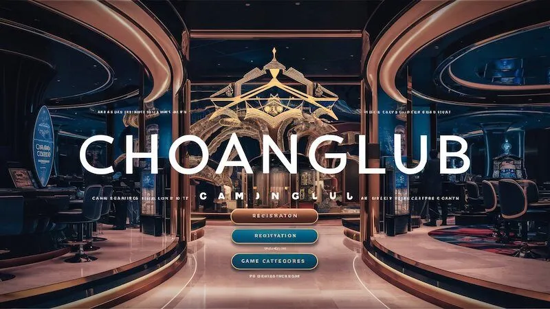 Giao diện trang chủ ChoangClub với các tính năng chơi game có trách nhiệm được thiết kế nổi bật và dễ tiếp cận