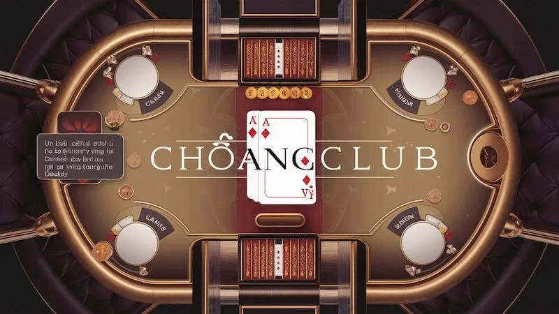 Giao diện trò chơi Tiến Lên Miền Nam trên ChoangClub với thiết kế hiện đại và thân thiện người dùng